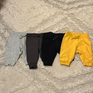 H&M Solid Jogger Sweatpants- Set of 4